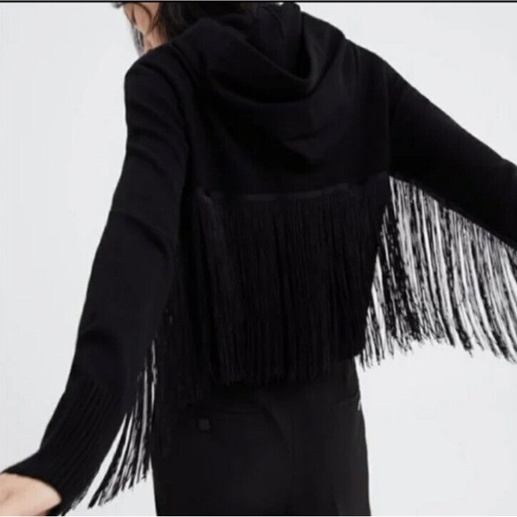 Zara fringe sweater - Picture 2 of 4